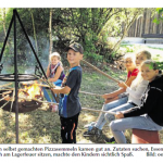 Ferienprogramm der Dorfgemeinschaft Viehberg - Bericht in der Amberger Zeitung