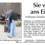 Herbstfest in Viehberg - Bericht in der Amberger Zeitung vom 30.09.2015