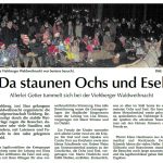 Artikel in der Amberger Zeitung