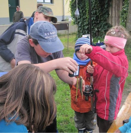 Immerhin 16 cm lang war das Rotauge