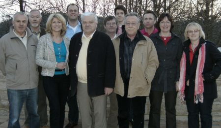 von links: J. Prokscha, G. Schmitz, D. Schmidt, S. Boxdorfer, M. Flierl, P. Friedrichs, G. Paulus, G. Doerfler, T. Lehmeier, E. Niebler, A. Weich