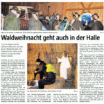 Bericht der Amberger Zeitung von der Waldweihnacht in Viehberg
